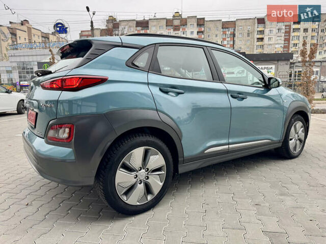 Синий Хендай Kona Electric, объемом двигателя 0 л и пробегом 134 тыс. км за 17800 $, фото 10 на Automoto.ua