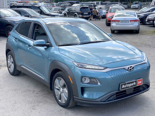 Синій Хендай Kona Electric, об'ємом двигуна 0 л та пробігом 23 тис. км за 31490 $, фото 4 на Automoto.ua