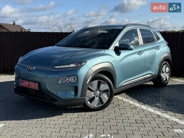 Синий Хендай Kona Electric, объемом двигателя 0 л и пробегом 165 тыс. км за 16800 $, фото 1 на Automoto.ua
