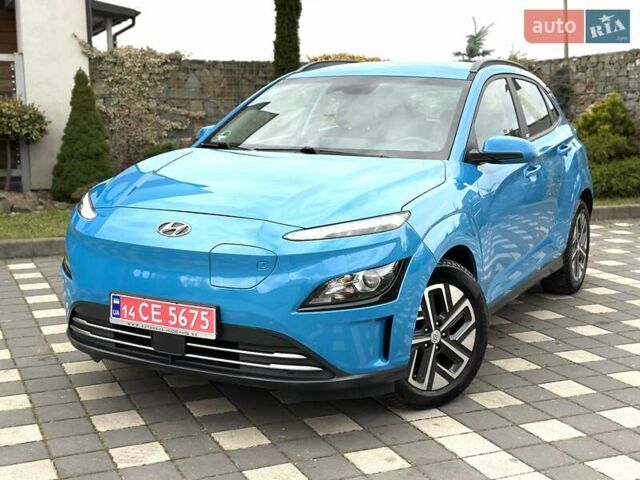Синий Хендай Kona Electric, объемом двигателя 0 л и пробегом 49 тыс. км за 19950 $, фото 57 на Automoto.ua