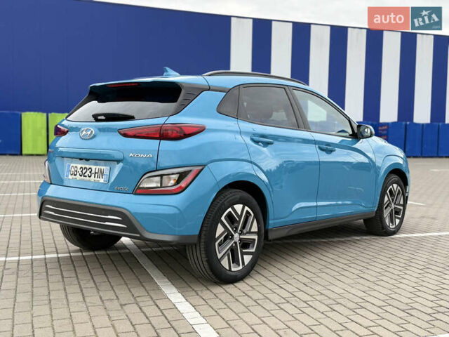 Синий Хендай Kona Electric, объемом двигателя 0 л и пробегом 50 тыс. км за 16500 $, фото 5 на Automoto.ua