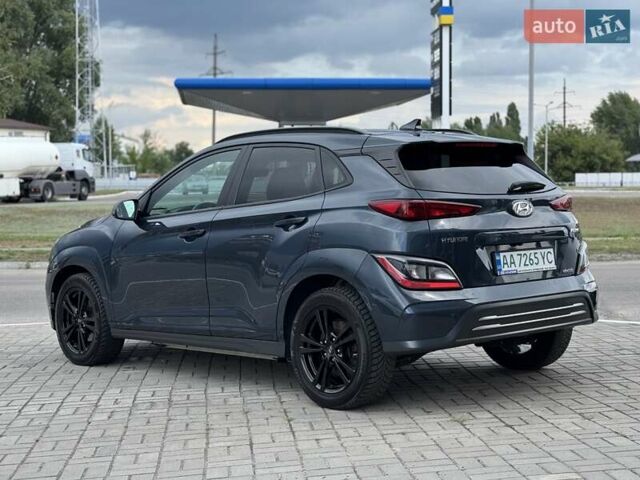 Синий Хендай Kona Electric, объемом двигателя 0 л и пробегом 84 тыс. км за 17900 $, фото 6 на Automoto.ua