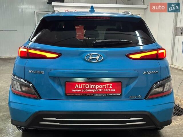 Синій Хендай Kona Electric, об'ємом двигуна 0 л та пробігом 69 тис. км за 22900 $, фото 24 на Automoto.ua