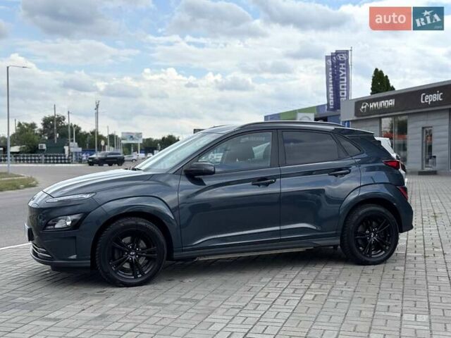 Синий Хендай Kona Electric, объемом двигателя 0 л и пробегом 84 тыс. км за 17900 $, фото 7 на Automoto.ua
