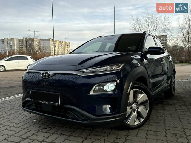 Синий Хендай Kona Electric, объемом двигателя 0 л и пробегом 65 тыс. км за 18500 $, фото 26 на Automoto.ua