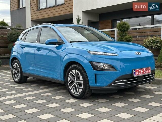 Синий Хендай Kona Electric, объемом двигателя 0 л и пробегом 49 тыс. км за 19950 $, фото 23 на Automoto.ua