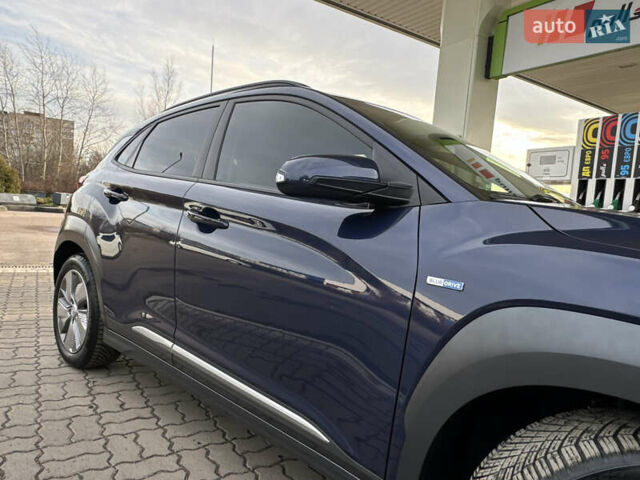 Синий Хендай Kona Electric, объемом двигателя 0 л и пробегом 65 тыс. км за 18500 $, фото 15 на Automoto.ua