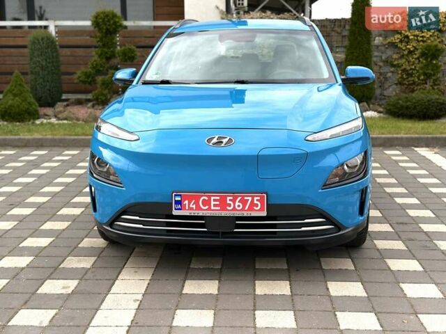 Синий Хендай Kona Electric, объемом двигателя 0 л и пробегом 49 тыс. км за 19950 $, фото 45 на Automoto.ua