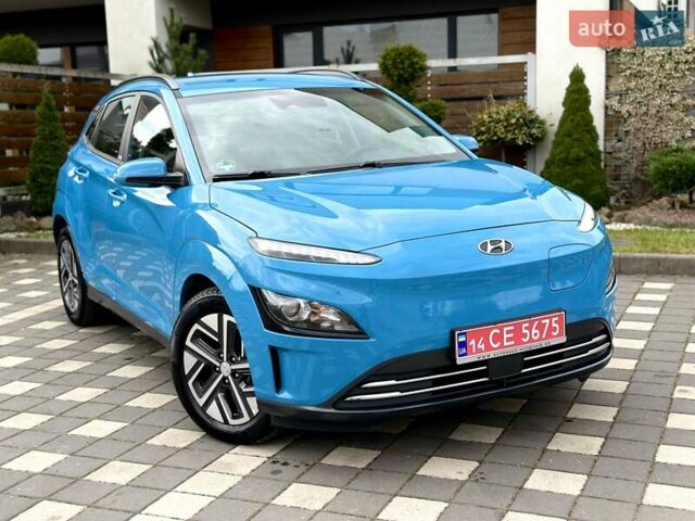 Синий Хендай Kona Electric, объемом двигателя 0 л и пробегом 49 тыс. км за 19950 $, фото 15 на Automoto.ua