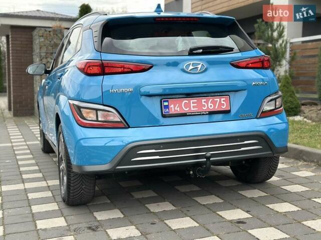 Синий Хендай Kona Electric, объемом двигателя 0 л и пробегом 49 тыс. км за 19950 $, фото 72 на Automoto.ua