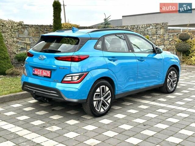 Синий Хендай Kona Electric, объемом двигателя 0 л и пробегом 49 тыс. км за 19950 $, фото 35 на Automoto.ua