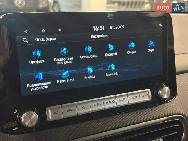 Синий Хендай Kona Electric, объемом двигателя 0 л и пробегом 31 тыс. км за 17700 $, фото 21 на Automoto.ua