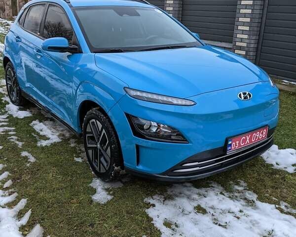 Синій Хендай Kona Electric, об'ємом двигуна 0 л та пробігом 30 тис. км за 19200 $, фото 5 на Automoto.ua