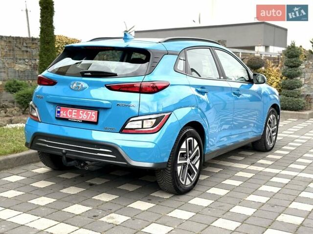 Синий Хендай Kona Electric, объемом двигателя 0 л и пробегом 49 тыс. км за 19950 $, фото 37 на Automoto.ua