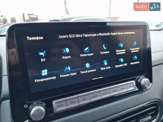 Синий Хендай Kona Electric, объемом двигателя 0 л и пробегом 95 тыс. км за 16600 $, фото 32 на Automoto.ua