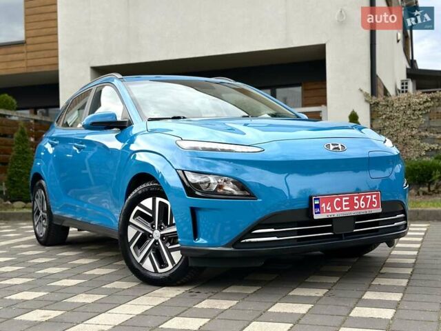 Синий Хендай Kona Electric, объемом двигателя 0 л и пробегом 49 тыс. км за 19950 $, фото 11 на Automoto.ua
