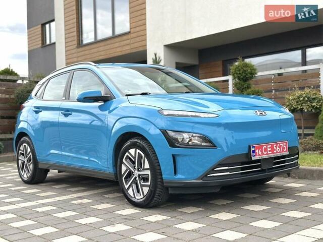 Синий Хендай Kona Electric, объемом двигателя 0 л и пробегом 49 тыс. км за 19950 $, фото 17 на Automoto.ua