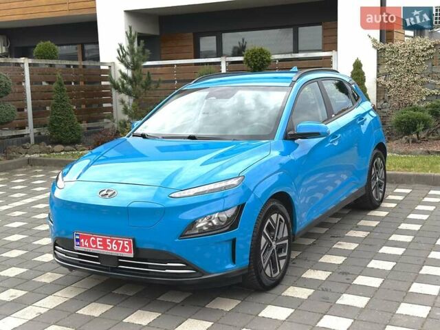 Синий Хендай Kona Electric, объемом двигателя 0 л и пробегом 49 тыс. км за 19950 $, фото 44 на Automoto.ua