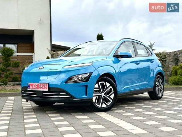 Синий Хендай Kona Electric, объемом двигателя 0 л и пробегом 49 тыс. км за 19950 $, фото 52 на Automoto.ua