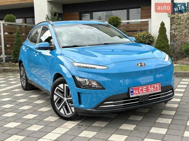 Синий Хендай Kona Electric, объемом двигателя 0 л и пробегом 49 тыс. км за 19950 $, фото 14 на Automoto.ua