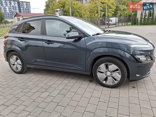 Синий Хендай Kona Electric, объемом двигателя 0 л и пробегом 110 тыс. км за 19200 $, фото 3 на Automoto.ua