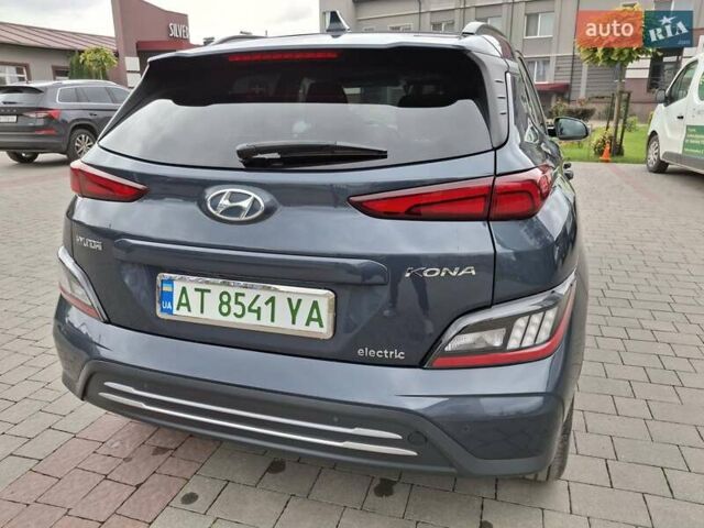 Синий Хендай Kona Electric, объемом двигателя 0 л и пробегом 110 тыс. км за 19200 $, фото 12 на Automoto.ua
