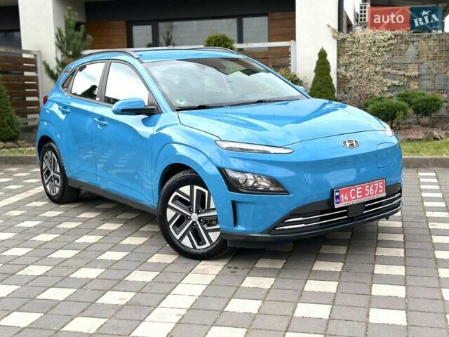 Синий Хендай Kona Electric, объемом двигателя 0 л и пробегом 49 тыс. км за 19950 $, фото 7 на Automoto.ua