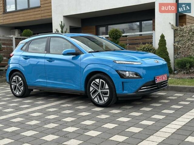 Синий Хендай Kona Electric, объемом двигателя 0 л и пробегом 49 тыс. км за 19950 $, фото 28 на Automoto.ua