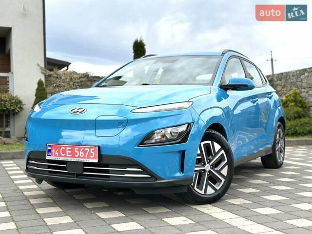 Синий Хендай Kona Electric, объемом двигателя 0 л и пробегом 49 тыс. км за 19950 $, фото 56 на Automoto.ua
