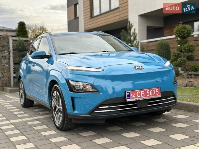 Синий Хендай Kona Electric, объемом двигателя 0 л и пробегом 49 тыс. км за 19950 $, фото 26 на Automoto.ua