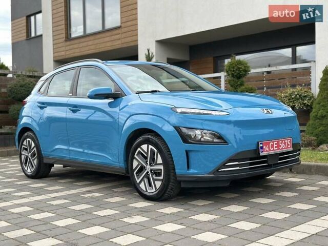 Синий Хендай Kona Electric, объемом двигателя 0 л и пробегом 49 тыс. км за 19950 $, фото 19 на Automoto.ua