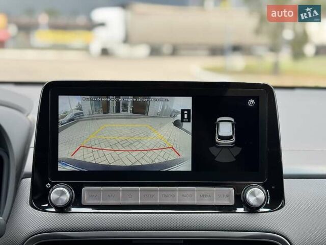 Синий Хендай Kona Electric, объемом двигателя 0 л и пробегом 84 тыс. км за 17900 $, фото 21 на Automoto.ua