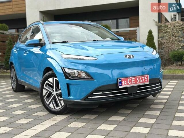 Синий Хендай Kona Electric, объемом двигателя 0 л и пробегом 49 тыс. км за 19950 $, фото 13 на Automoto.ua