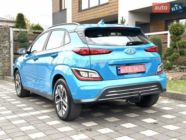 Синий Хендай Kona Electric, объемом двигателя 0 л и пробегом 49 тыс. км за 19950 $, фото 71 на Automoto.ua