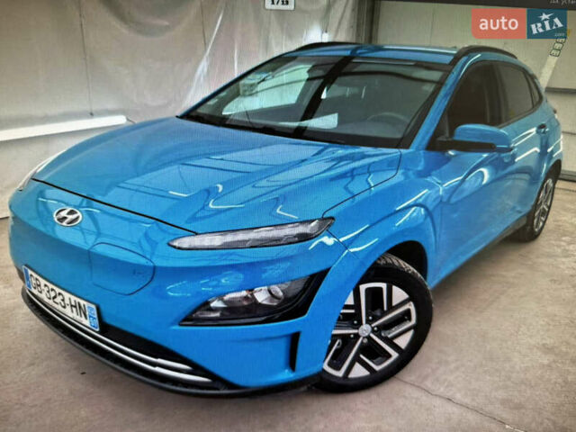 Синий Хендай Kona Electric, объемом двигателя 0 л и пробегом 50 тыс. км за 16500 $, фото 35 на Automoto.ua