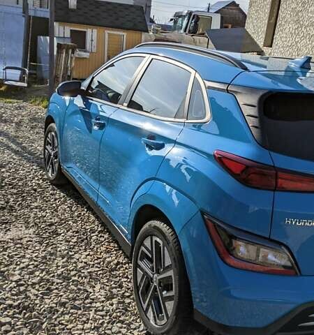 Синій Хендай Kona Electric, об'ємом двигуна 0 л та пробігом 30 тис. км за 19200 $, фото 1 на Automoto.ua