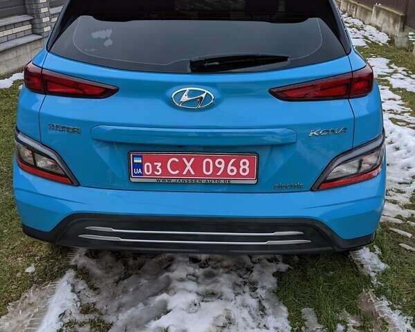 Синій Хендай Kona Electric, об'ємом двигуна 0 л та пробігом 30 тис. км за 19200 $, фото 8 на Automoto.ua