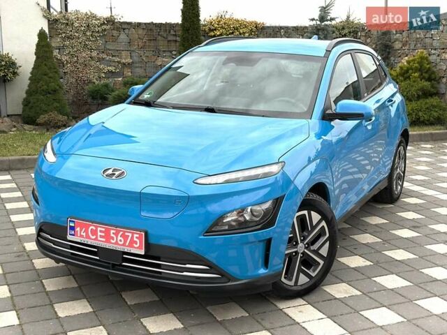 Синий Хендай Kona Electric, объемом двигателя 0 л и пробегом 49 тыс. км за 19950 $, фото 58 на Automoto.ua