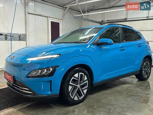Синій Хендай Kona Electric, об'ємом двигуна 0 л та пробігом 69 тис. км за 22900 $, фото 21 на Automoto.ua