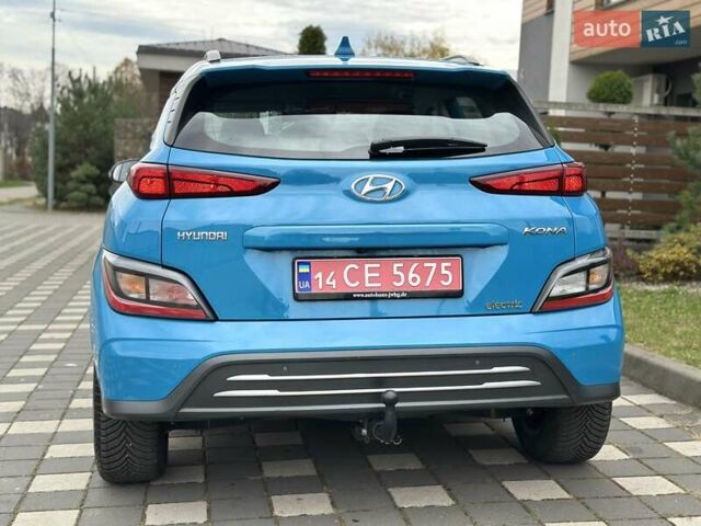 Синий Хендай Kona Electric, объемом двигателя 0 л и пробегом 49 тыс. км за 19950 $, фото 73 на Automoto.ua
