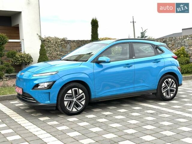 Синий Хендай Kona Electric, объемом двигателя 0 л и пробегом 49 тыс. км за 19950 $, фото 64 на Automoto.ua