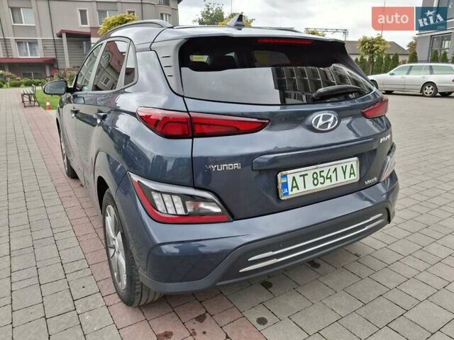 Синий Хендай Kona Electric, объемом двигателя 0 л и пробегом 110 тыс. км за 19200 $, фото 10 на Automoto.ua