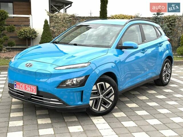 Синий Хендай Kona Electric, объемом двигателя 0 л и пробегом 49 тыс. км за 19950 $, фото 54 на Automoto.ua