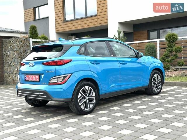 Синий Хендай Kona Electric, объемом двигателя 0 л и пробегом 49 тыс. км за 19950 $, фото 79 на Automoto.ua