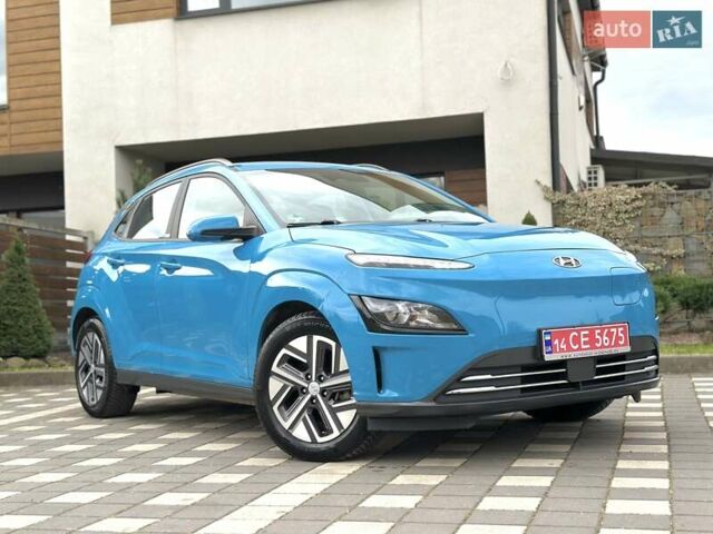 Синий Хендай Kona Electric, объемом двигателя 0 л и пробегом 49 тыс. км за 19950 $, фото 6 на Automoto.ua