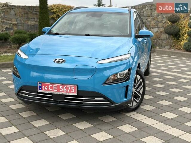 Синий Хендай Kona Electric, объемом двигателя 0 л и пробегом 49 тыс. км за 19950 $, фото 59 на Automoto.ua