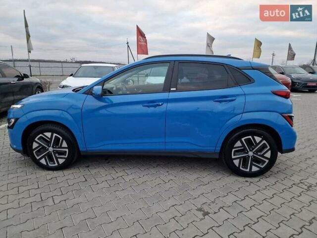 Синий Хендай Kona Electric, объемом двигателя 0 л и пробегом 95 тыс. км за 16600 $, фото 19 на Automoto.ua