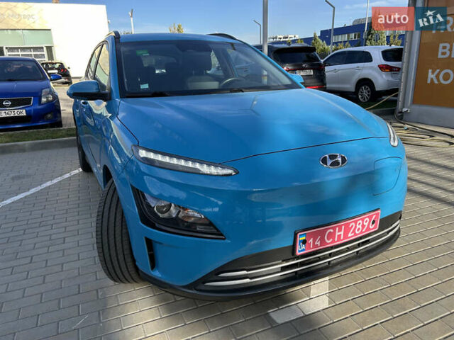 Синій Хендай Kona Electric, об'ємом двигуна 0 л та пробігом 70 тис. км за 16900 $, фото 3 на Automoto.ua