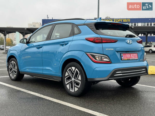 Синий Хендай Kona Electric, объемом двигателя 0 л и пробегом 53 тыс. км за 16700 $, фото 9 на Automoto.ua