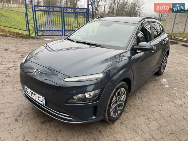 Синий Хендай Kona Electric, объемом двигателя 0 л и пробегом 40 тыс. км за 16800 $, фото 3 на Automoto.ua